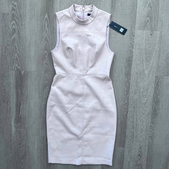 BCBGMaxAzria Dresses & Skirts - BCBGMAXAZRIA NWT Bare Pink Sleeveless ALine Knee Length Dress Retail $248 Size 2